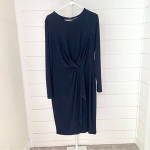 Ralph Lauren Navy Long Sleeve Dress